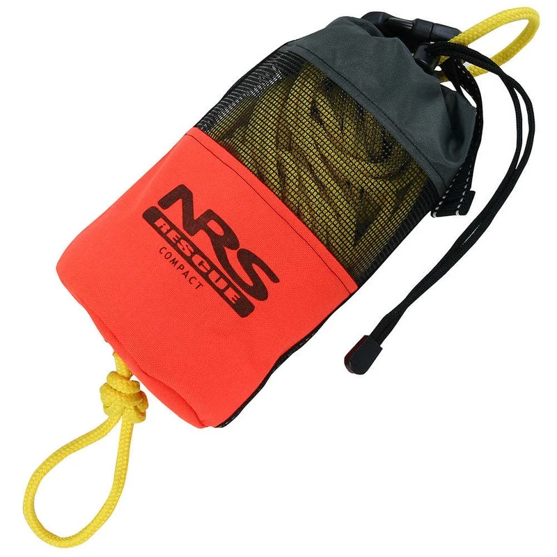 NRS Compact Rescue Throw Bag 70' Orange