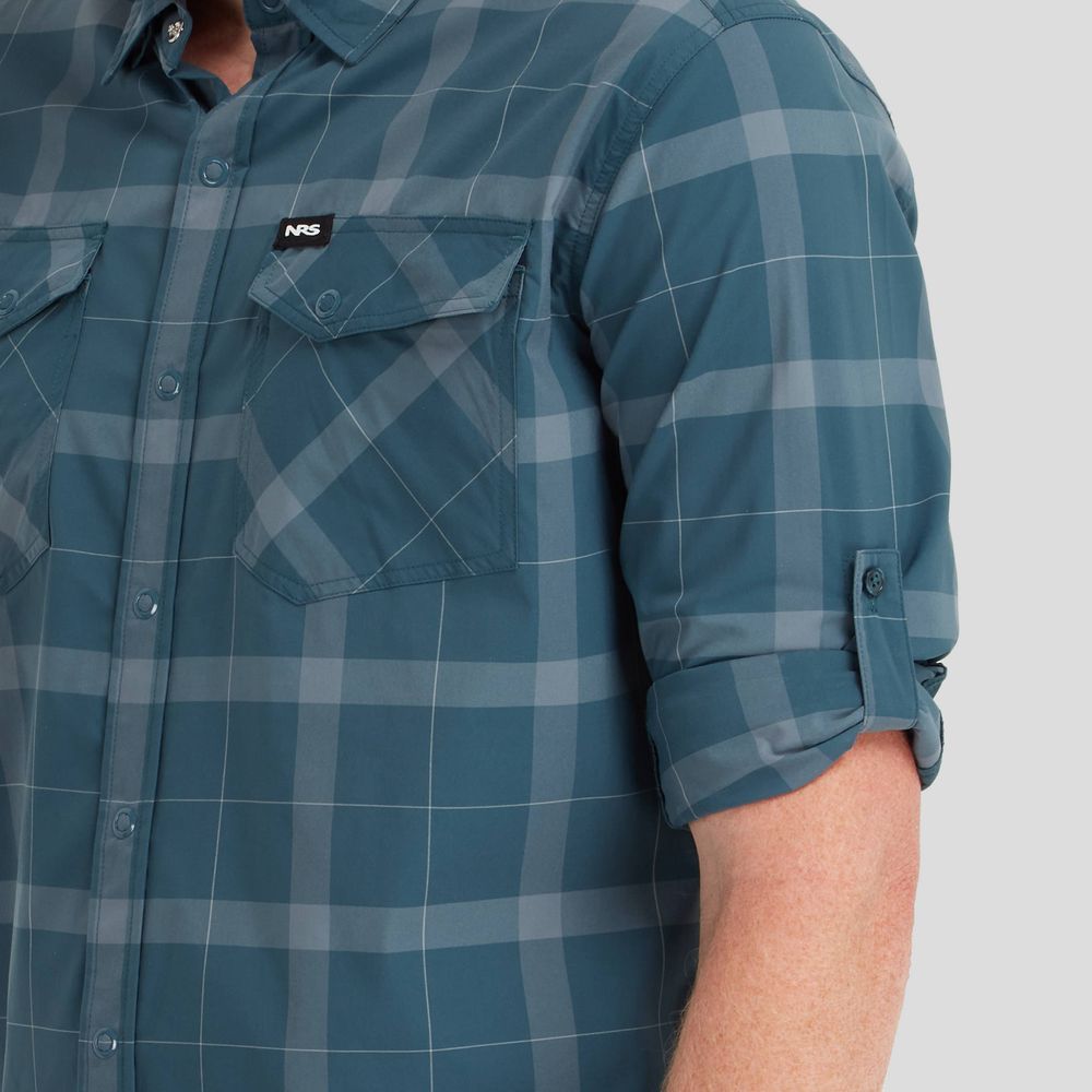 NRS Men's Long-Sleeve Guide Shirt sleeve