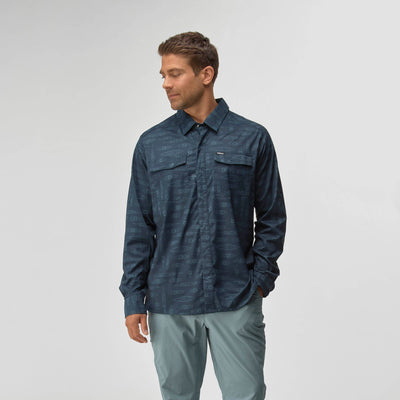 Chemise guide à manches longues NRS pour hommes