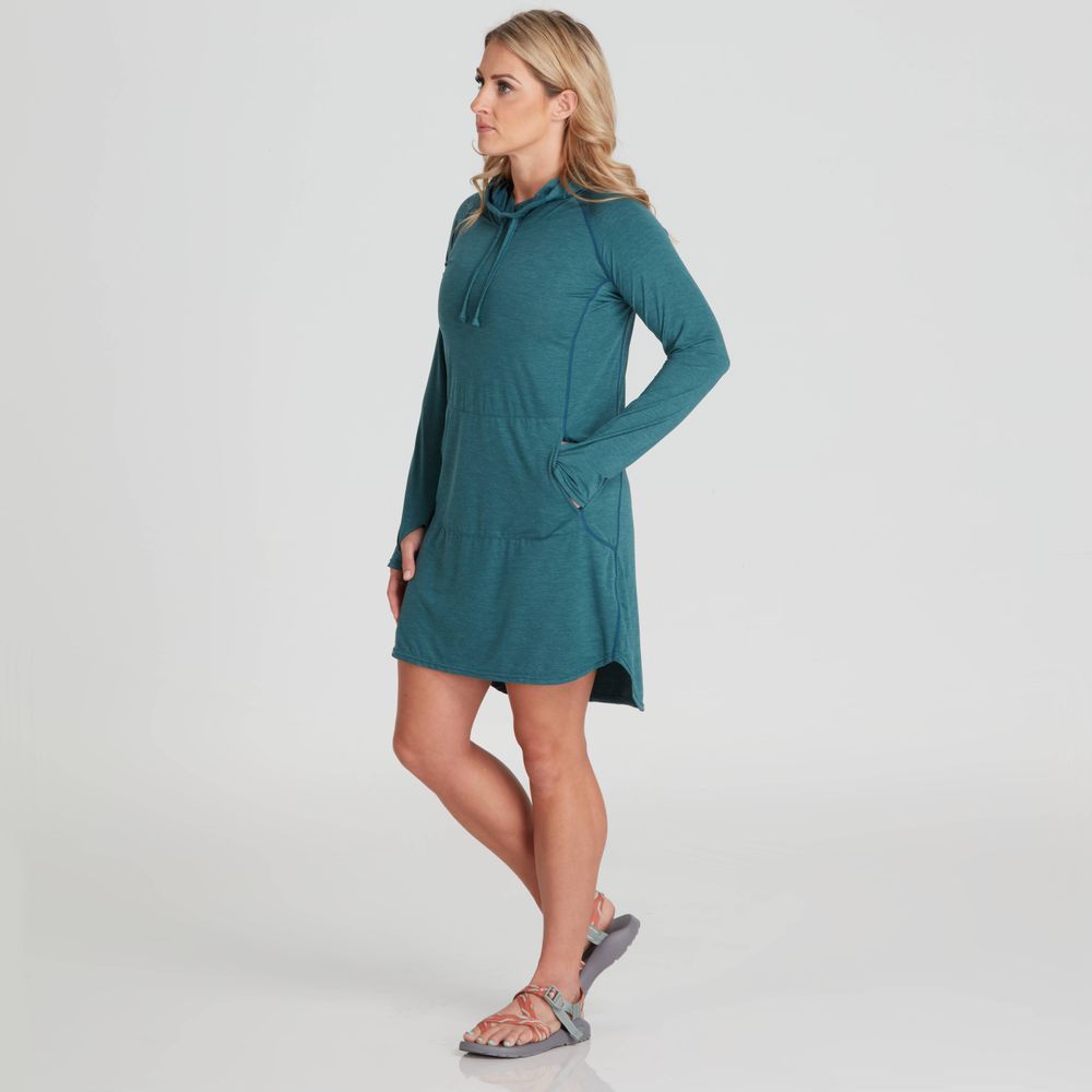 NRS Women's Silkweight Hoodie Dress