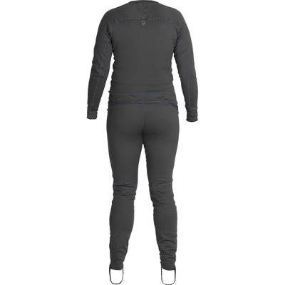 NRS Women's Expedition Weight Union Suit graphite back