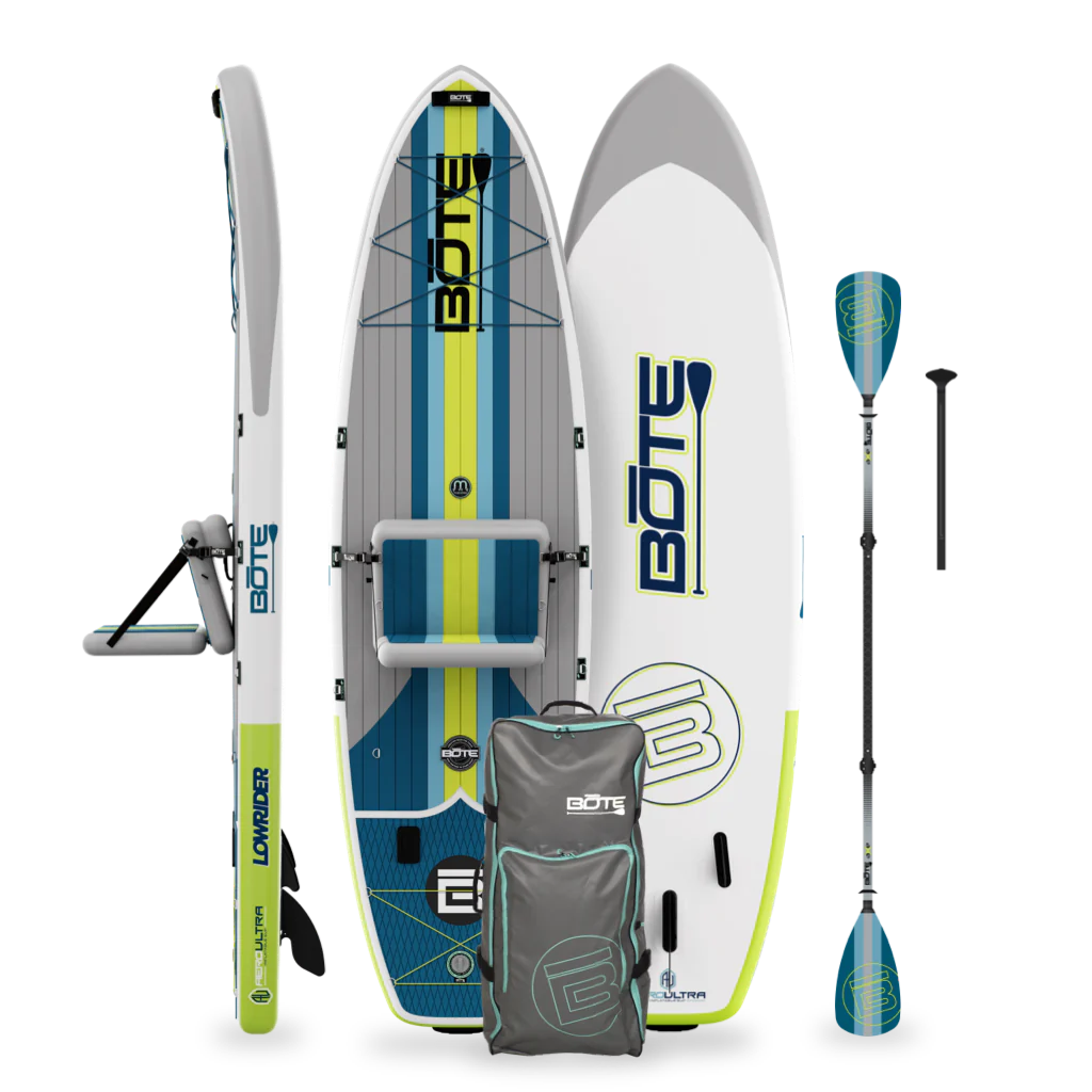 Bote Rackham Aero 12′4″ Inflatable Hybrid Paddle Board