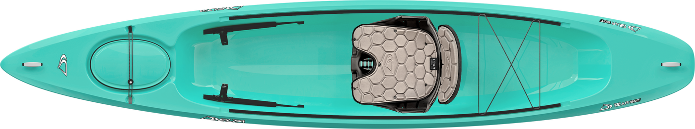 Delta 12AR SOT Sit on Top Kayak - lightweight sit on top thermoform kayak