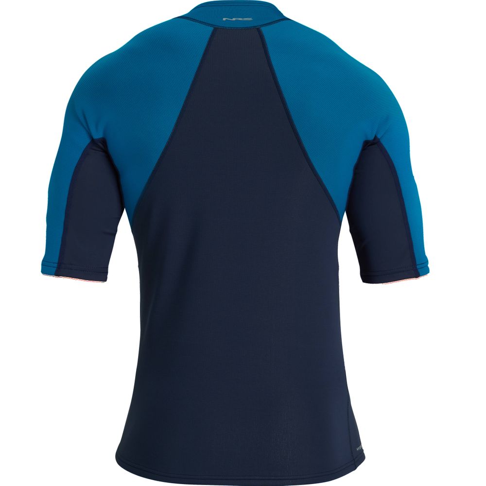 Men's HydroSkin 0.5 Short-Sleeve Shirt navy back