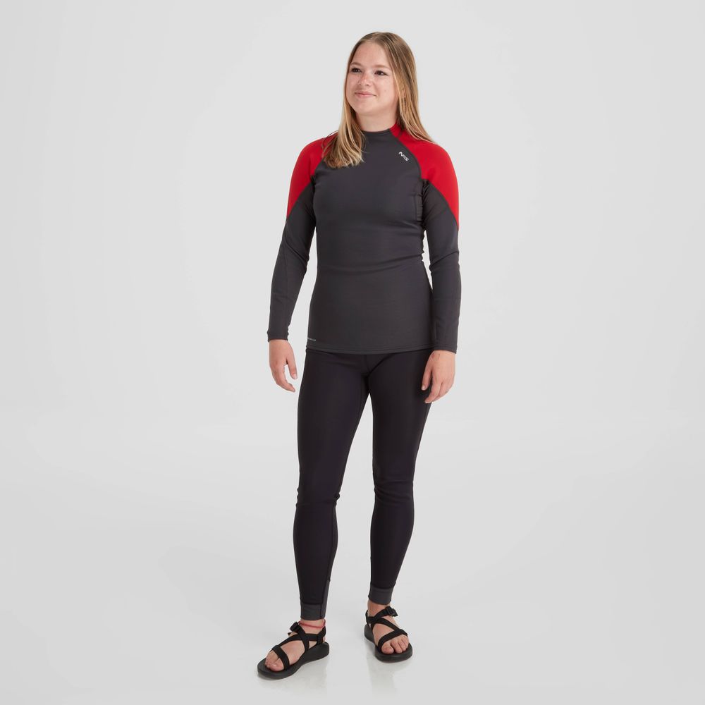 NRS Women's HydroSkin 0.5 Long-Sleeve Shirt front