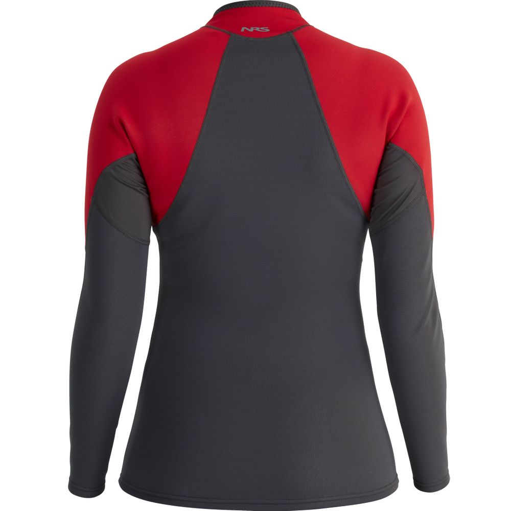 NRS Women's HydroSkin 0.5 Long-Sleeve Shirt salsa back