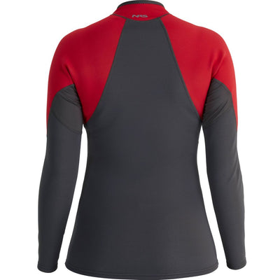 NRS Women's HydroSkin 0.5 Long-Sleeve Shirt salsa back