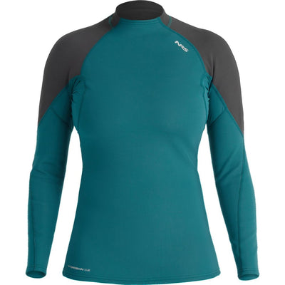 NRS Women's HydroSkin 0.5 Long-Sleeve Shirt habor 