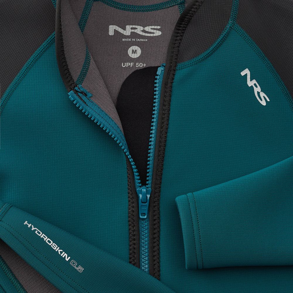 NRS Women's HydroSkin 0.5 Jacket cuff