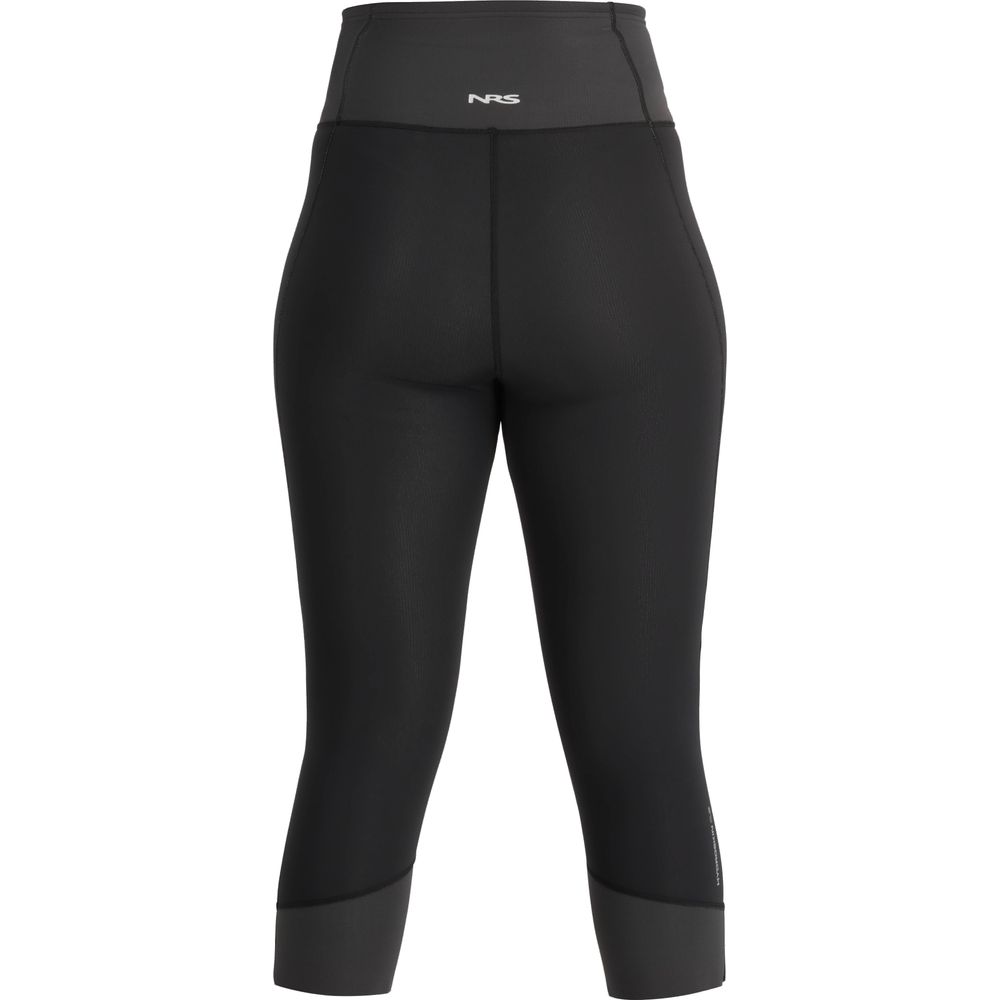 NRS Women's HydroSkin 0.5 Capri black back