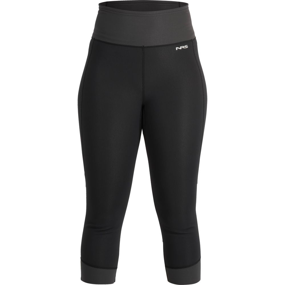 NRS Women's HydroSkin 0.5 Capri black front