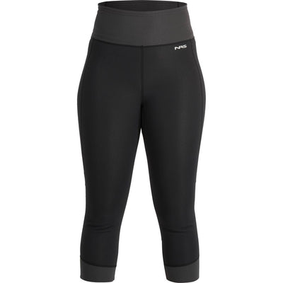 NRS Women's HydroSkin 0.5 Capri black front