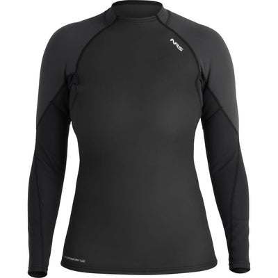 NRS Women's HydroSkin 1.0 Shirt black front
