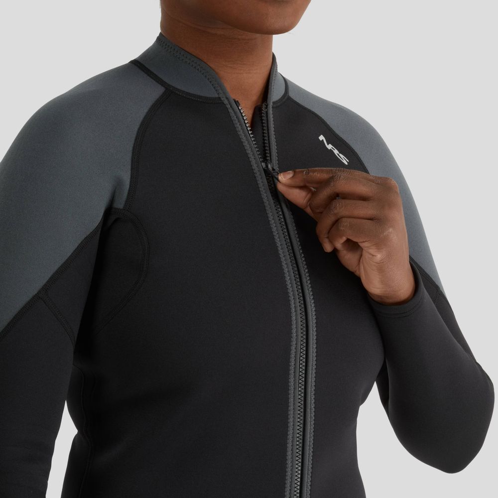 NRS Women's Ignitor Jacket zipper