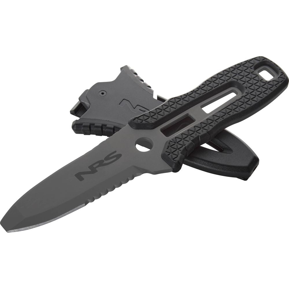 NRS Titanium Pilot Knife and sheath