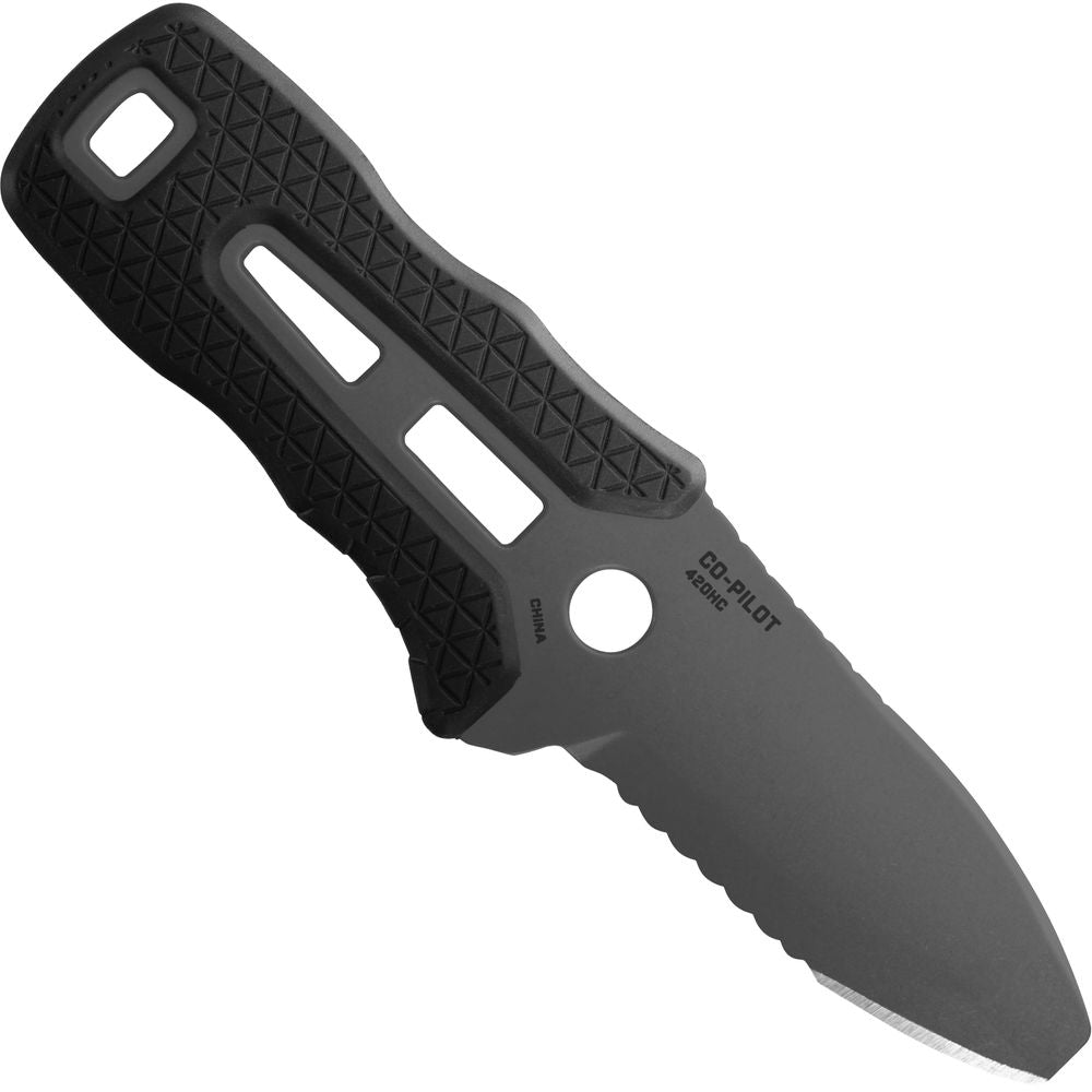 NRS Titanium Co-Pilot Knife side