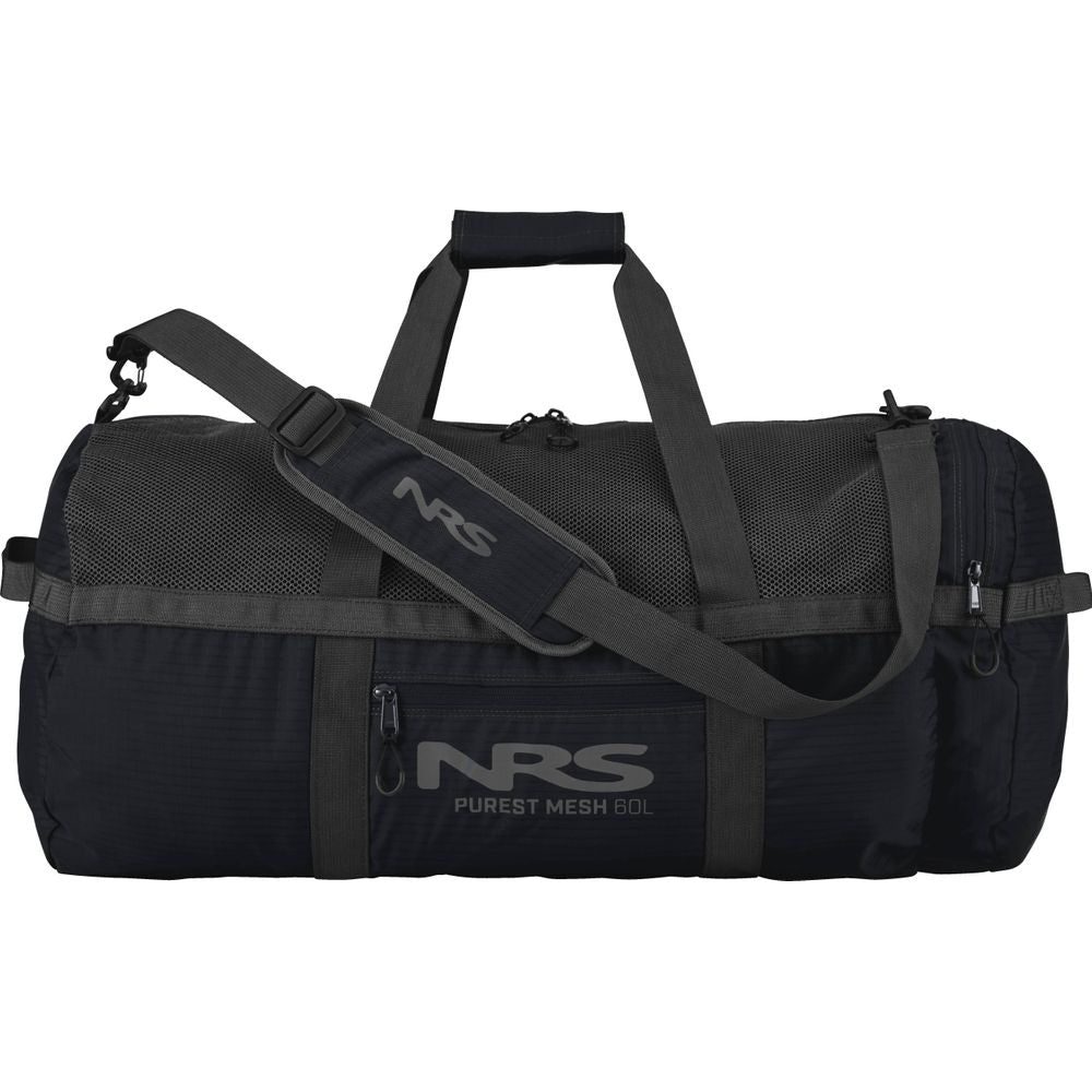 PUREST MESH DUFFEL BAG black