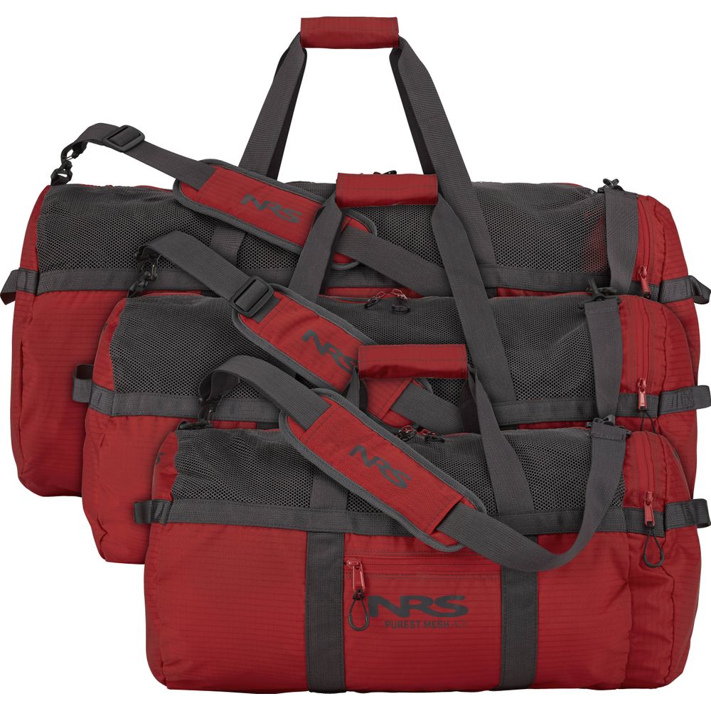 PUREST MESH DUFFEL BAG sizes