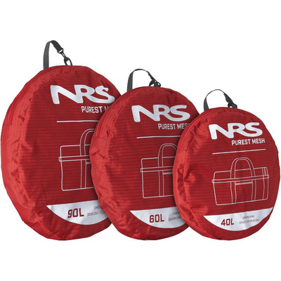 PUREST MESH DUFFEL BAG case sizes