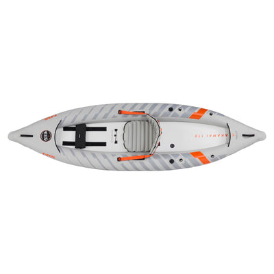 NRS Akamai 110 Inflatable Kayak - product image - ideal for flatwater and sheltered water kayaking