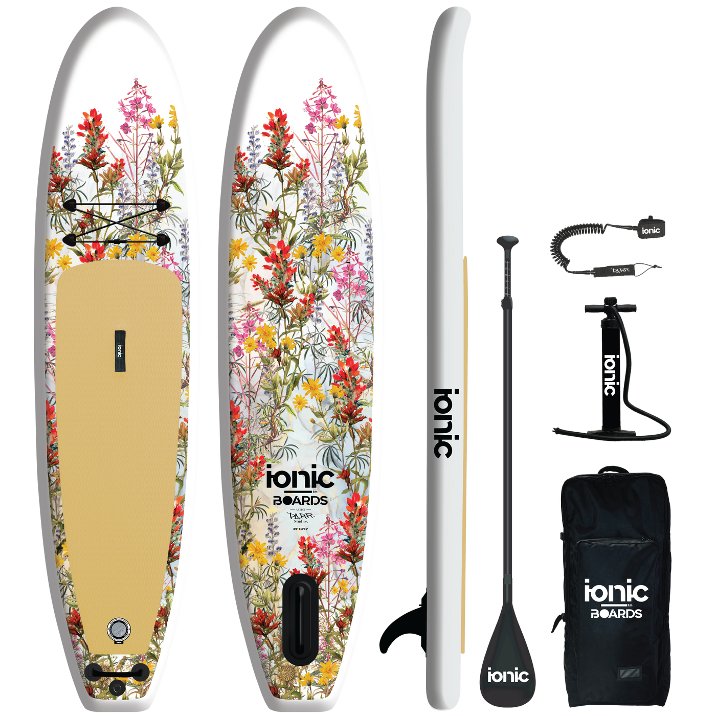 Ionic All Water 10'6 Inflatable Paddle Board Package