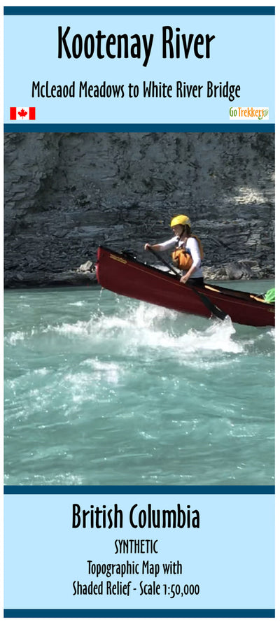 Go Trekkers Kootenay River Map