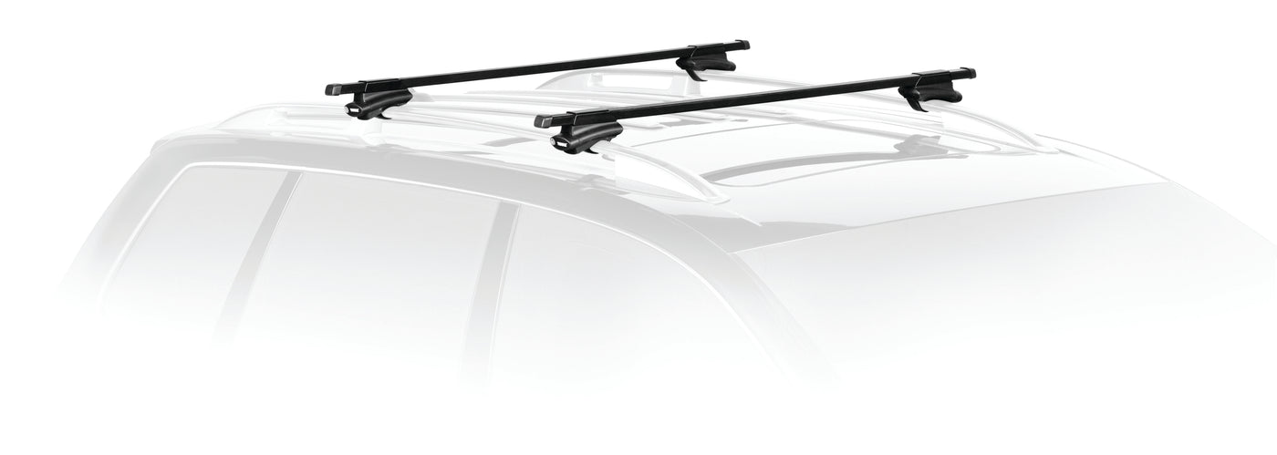 Thule Square Bar Roof Rack for Oversized Raised Rails