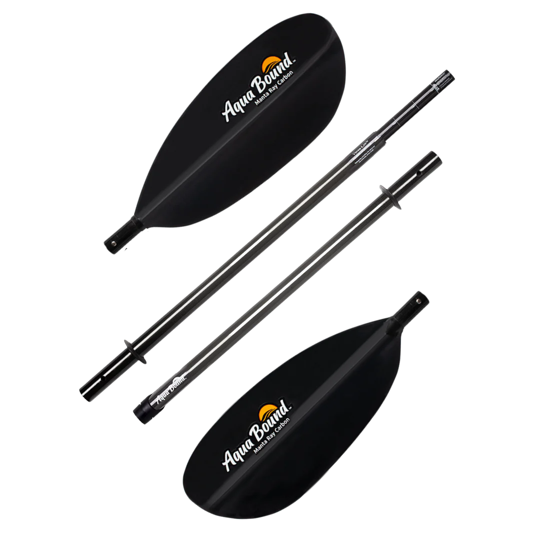 Aqua Bound Manta Ray Carbon 4pc Versa-Lok Kayak Paddle