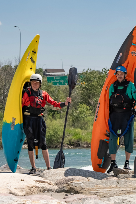 Calgary Whitewater Kayak Demos