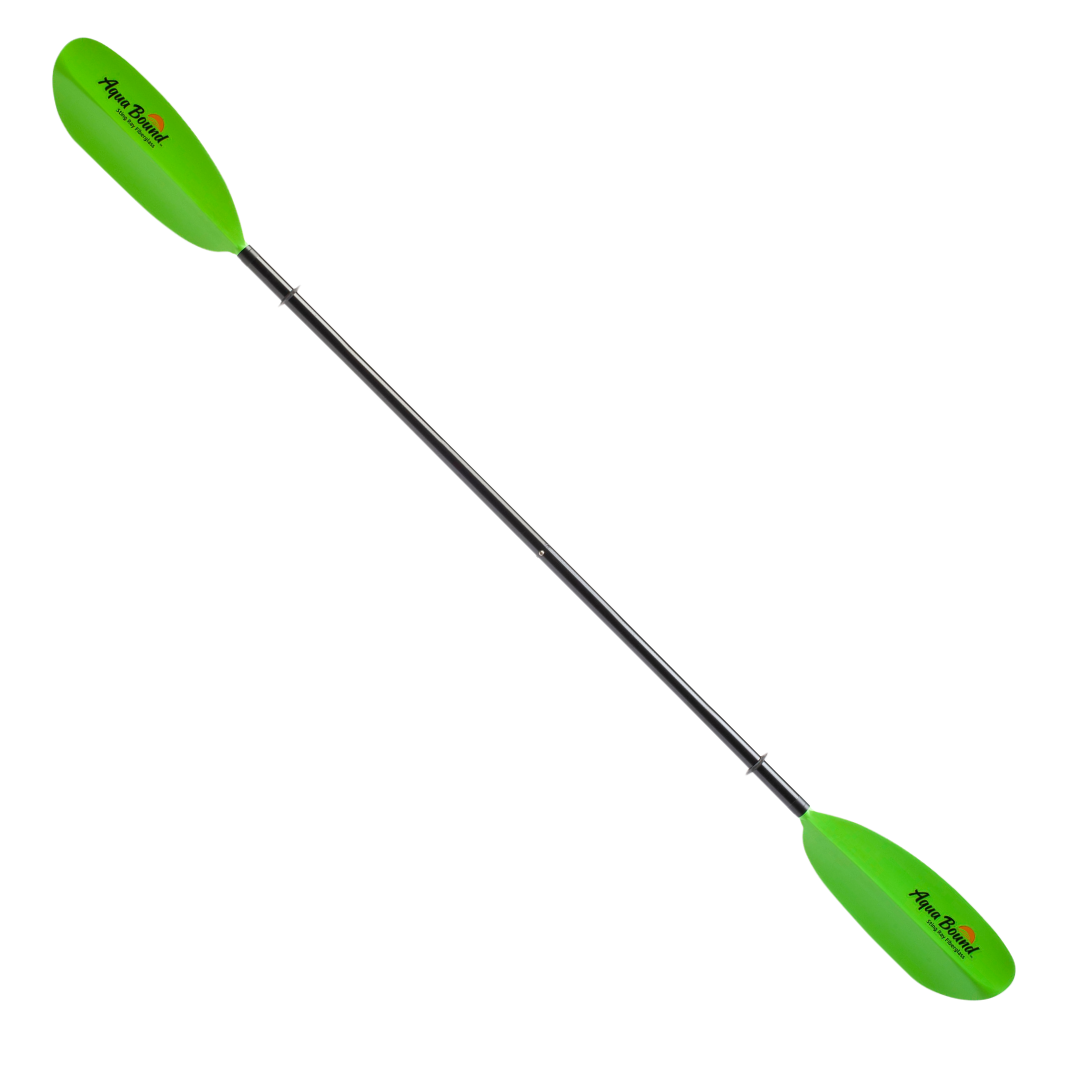 Aquabound Sting Ray Fiberglass 2pc Snap Button Kayak Paddle