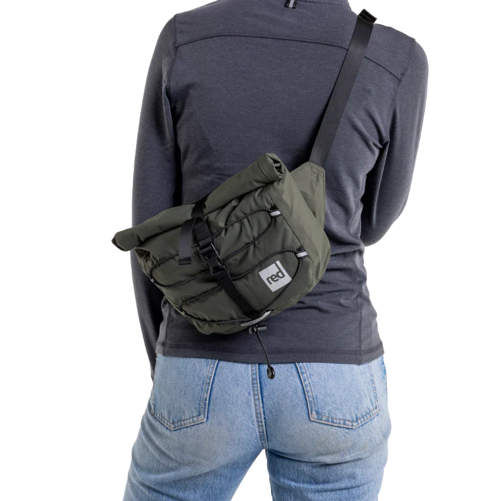 Sac bandoulière rouge léger et imperméable 7L