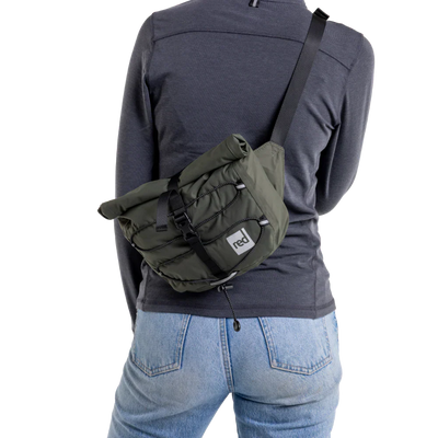 Sac bandoulière rouge léger et imperméable 7L