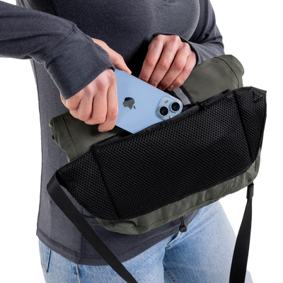 Sac bandoulière rouge léger et imperméable 7L