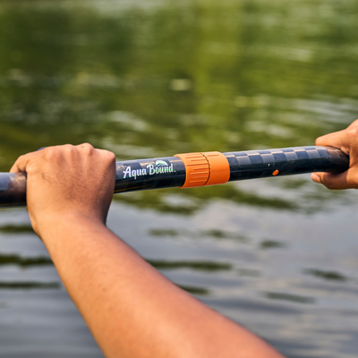 Aqua Bound Whiskey Fiberglass 4-Piece Straight Shaft Kayak Paddle