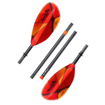 Aqua Bound Whiskey Fiberglass 4-Piece Straight Shaft Kayak Paddle