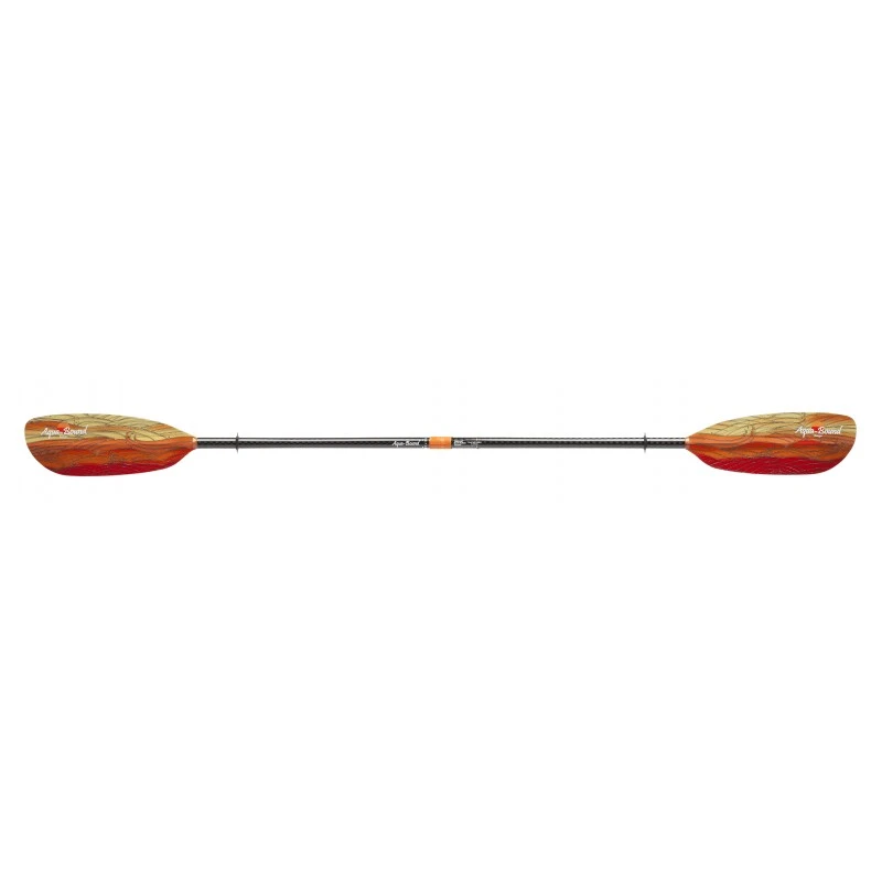 Aqua Bound Whiskey Fiberglass Straight Shaft 4-Piece Kayak Paddle-Fuego-220cm