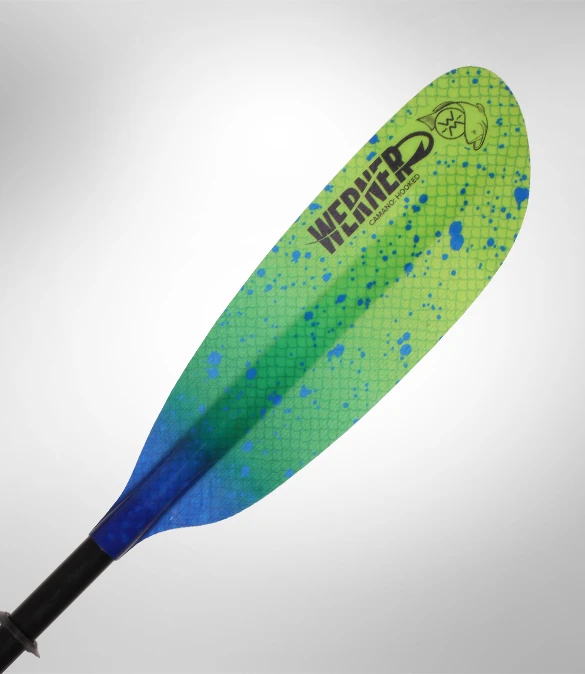 Werner Camano Hooked Adjustable Kayak Fishing Paddle