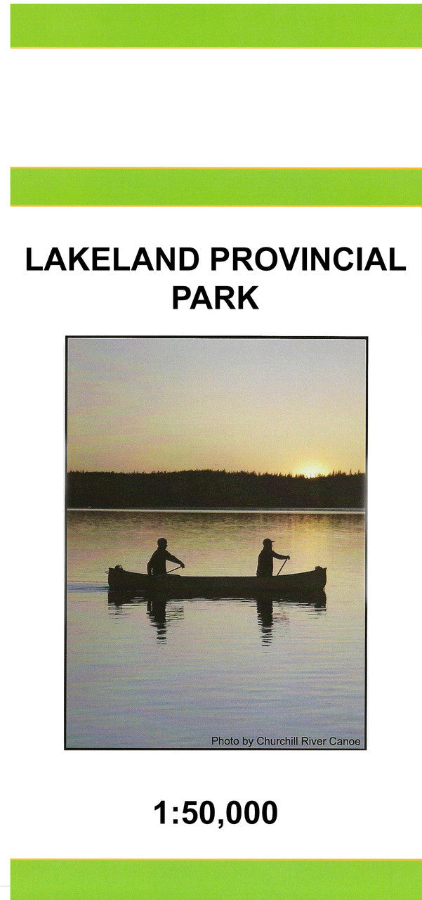 Go Trekkers Lakeland Provincial Park Map Alberta