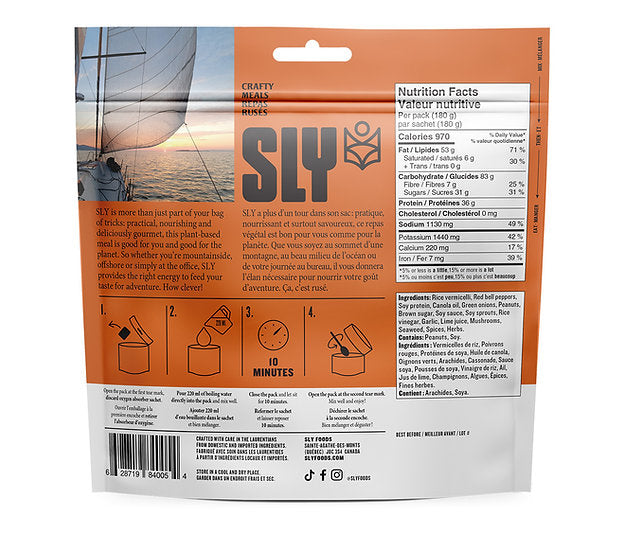 Pad Thaï lyophilisé SLY