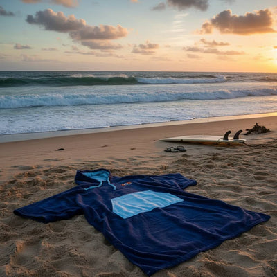 AQ Outdoors Logo Towel Change Poncho