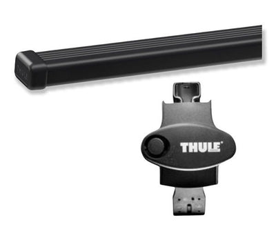 Thule Square Bar Roof Rack for Oversized Raised Rails