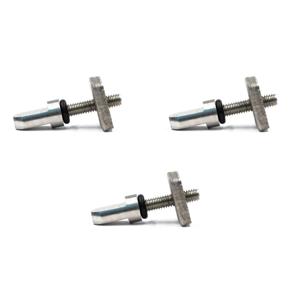 Level Six SUP Fin Screw + Plates (3 Pack)