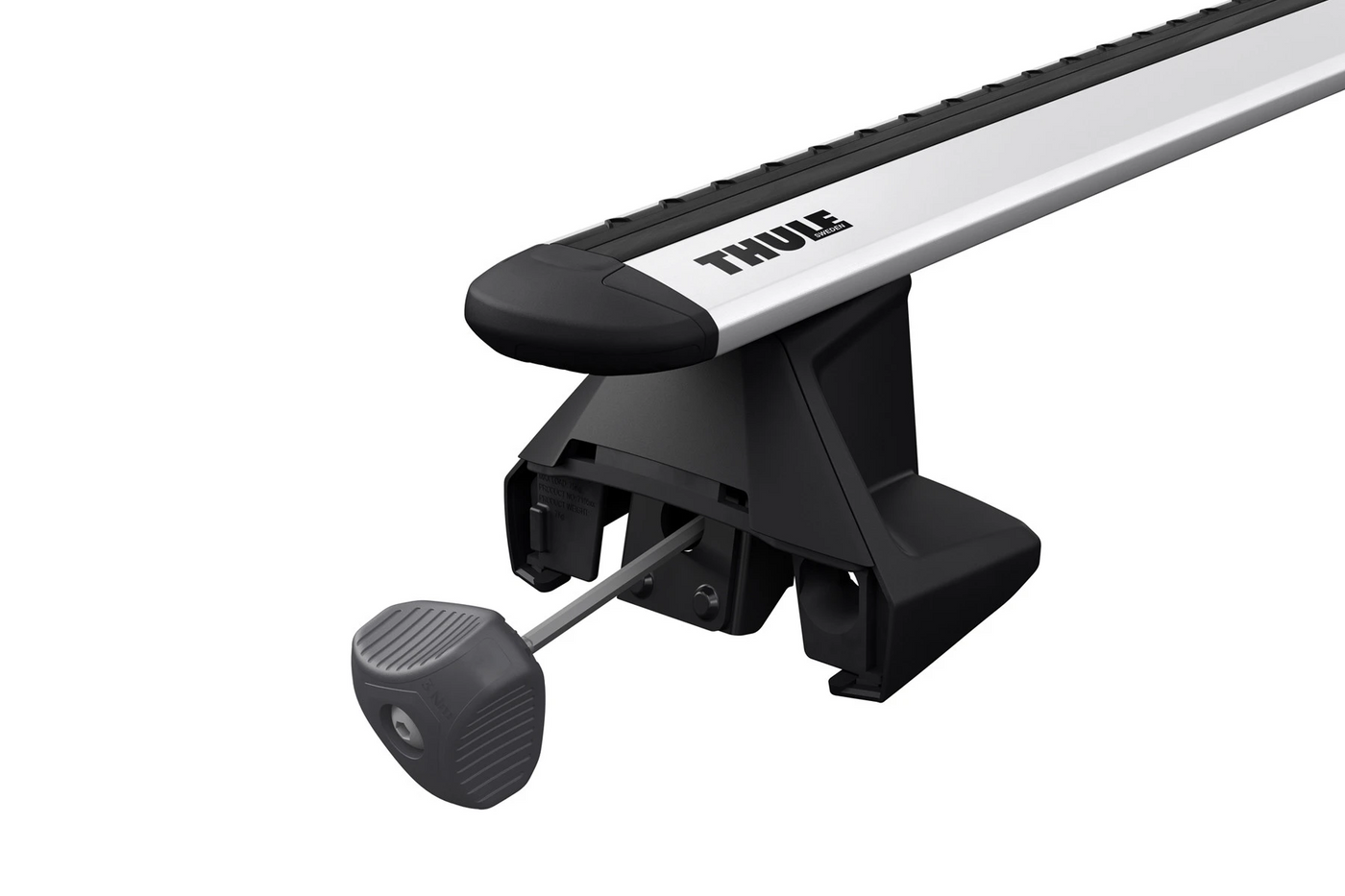 Thule Square Bar Evo Clamp Roof Rack for Bare Roofs