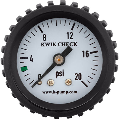 K-Pump Kwik Check Standard Pressure Gauge