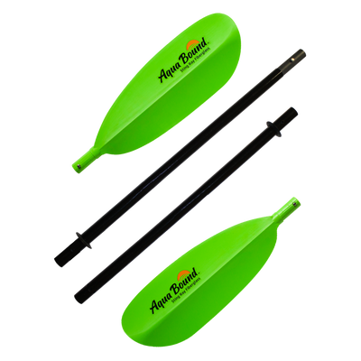 Aquabound Sting Ray Fiberglass 4pc Snap Button Kayak Paddle