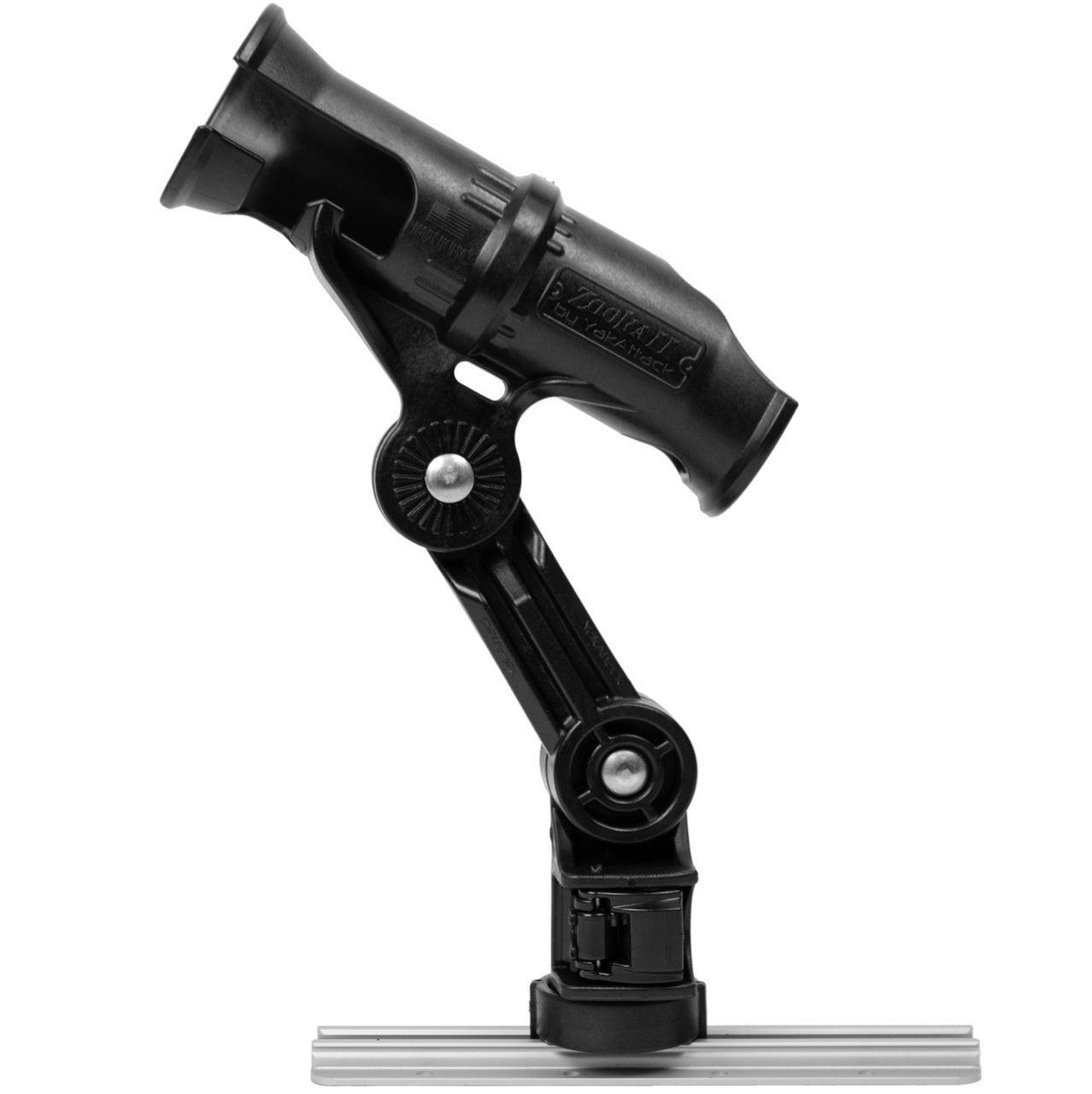 Yakattack Zooka II Rod Holder with Track Mount System-AQ-Outdoors